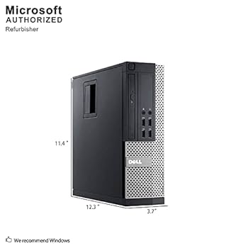 【Dell】OptiPlex Small Form Factor (7020) Amazon.com: DELL OptiPlex 7020-SFF, Intel Core i5-4570 3.2
